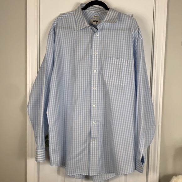 Joseph Abboud classic fit blue/white 18/36/37T - Picture 1 of 5